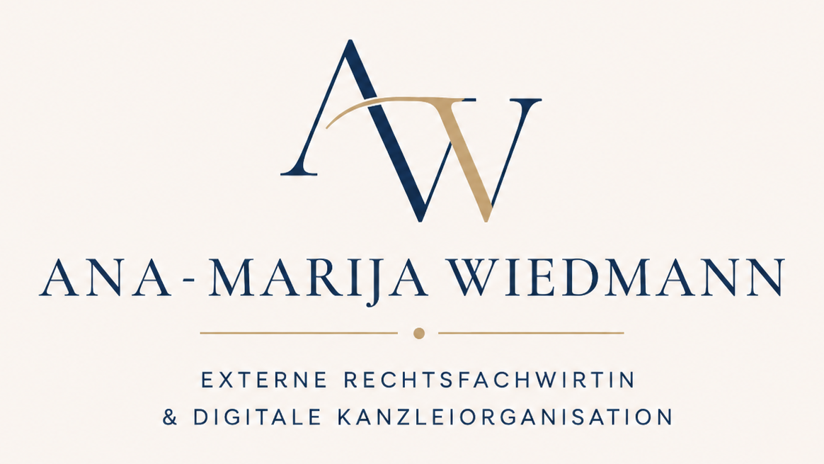 Ana-Marija Wiedmann – Externe Rechtsfachwirtin und digitale Kanzleiorganisation